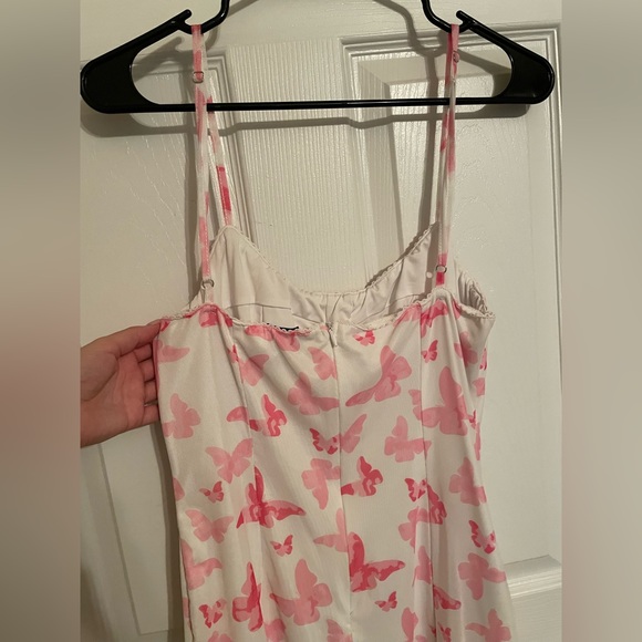 Princess Polly Pink Butterfly Dress - Picture 3 of 5